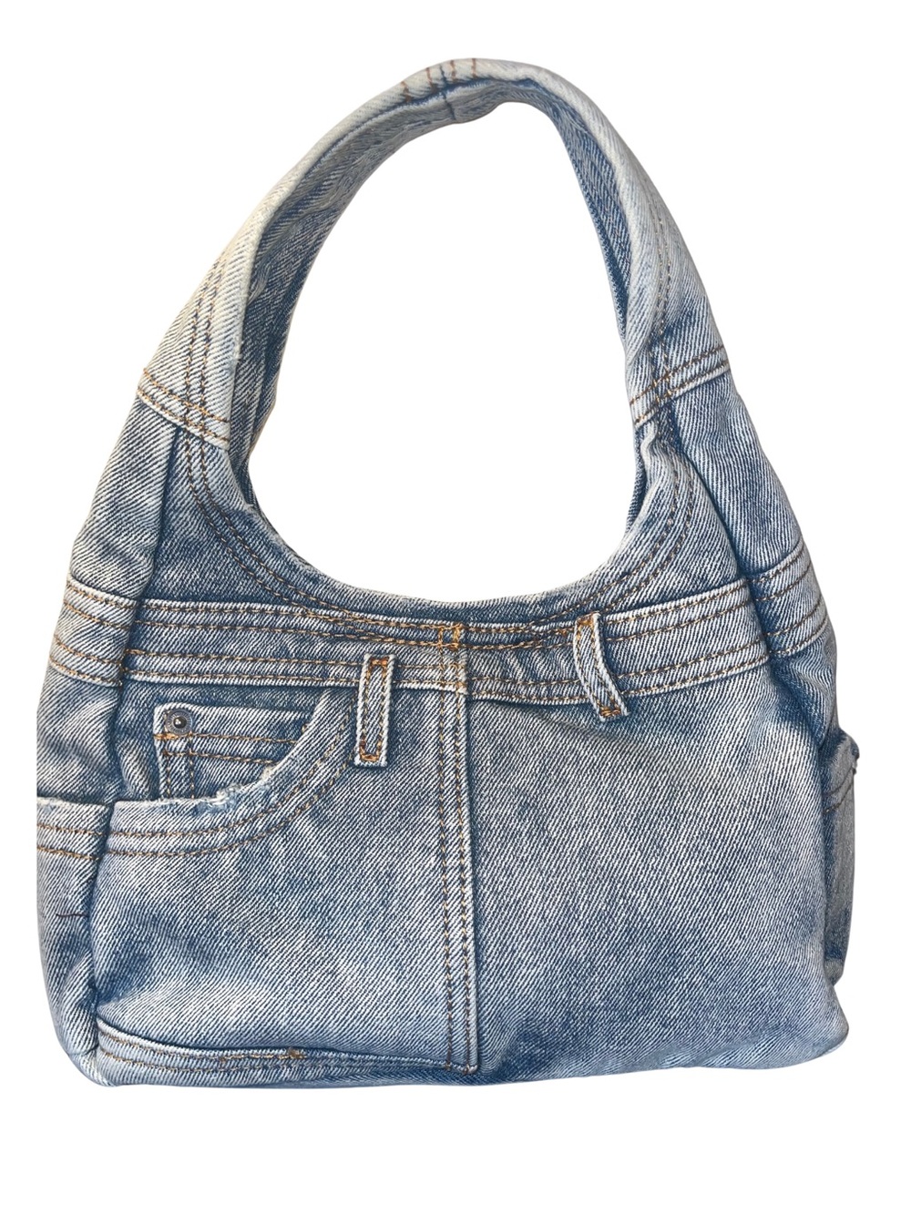 ZARA Small limited Edition Denim Bag - Picture 3 of 10